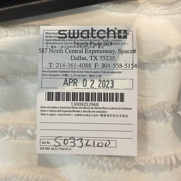 Omega X Swatch Mission to Uranus Watch - Picture 9 of 11